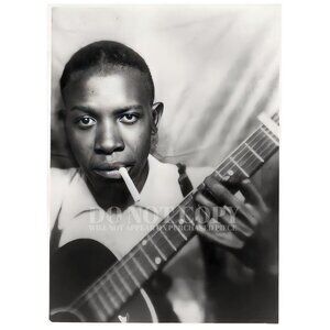 Robert Johnson Photograph 11 X 16 | RARE Photo Booth Portrait | Poster Art Print